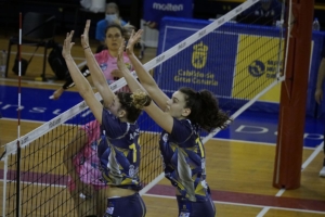 Lance del partido entre el 7 Palmas y el Kiele Socuéllamos