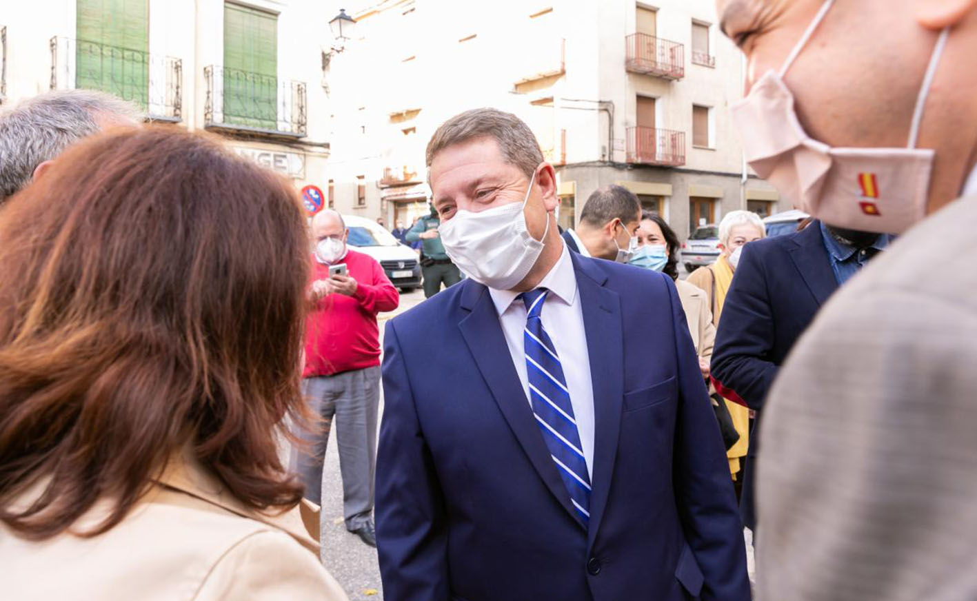 Page, durante su visita a Guadalajara.