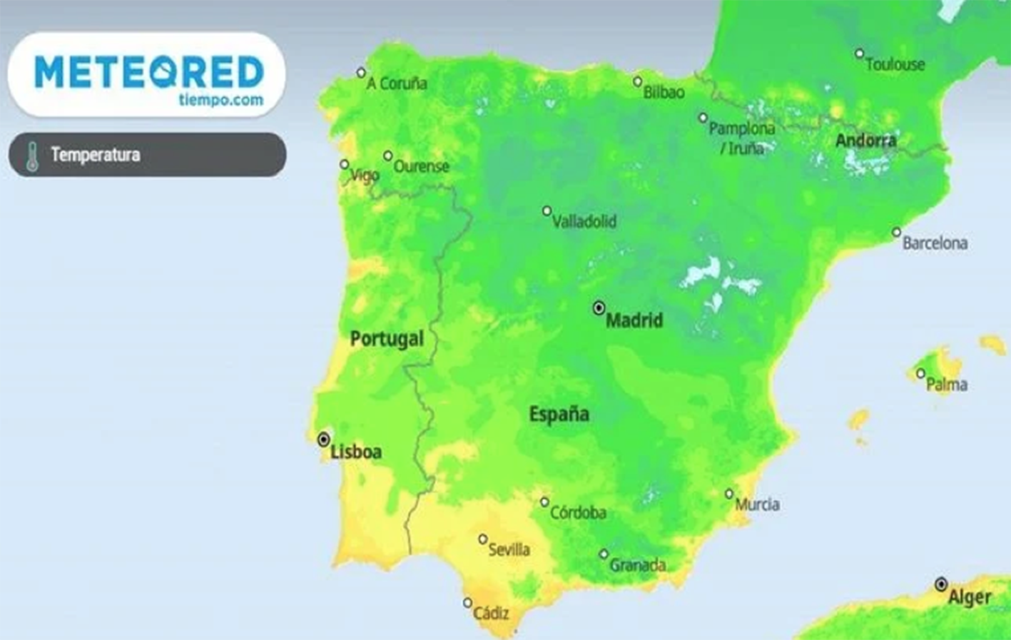 Las heladas serán protagonistas durante el fin de semana.