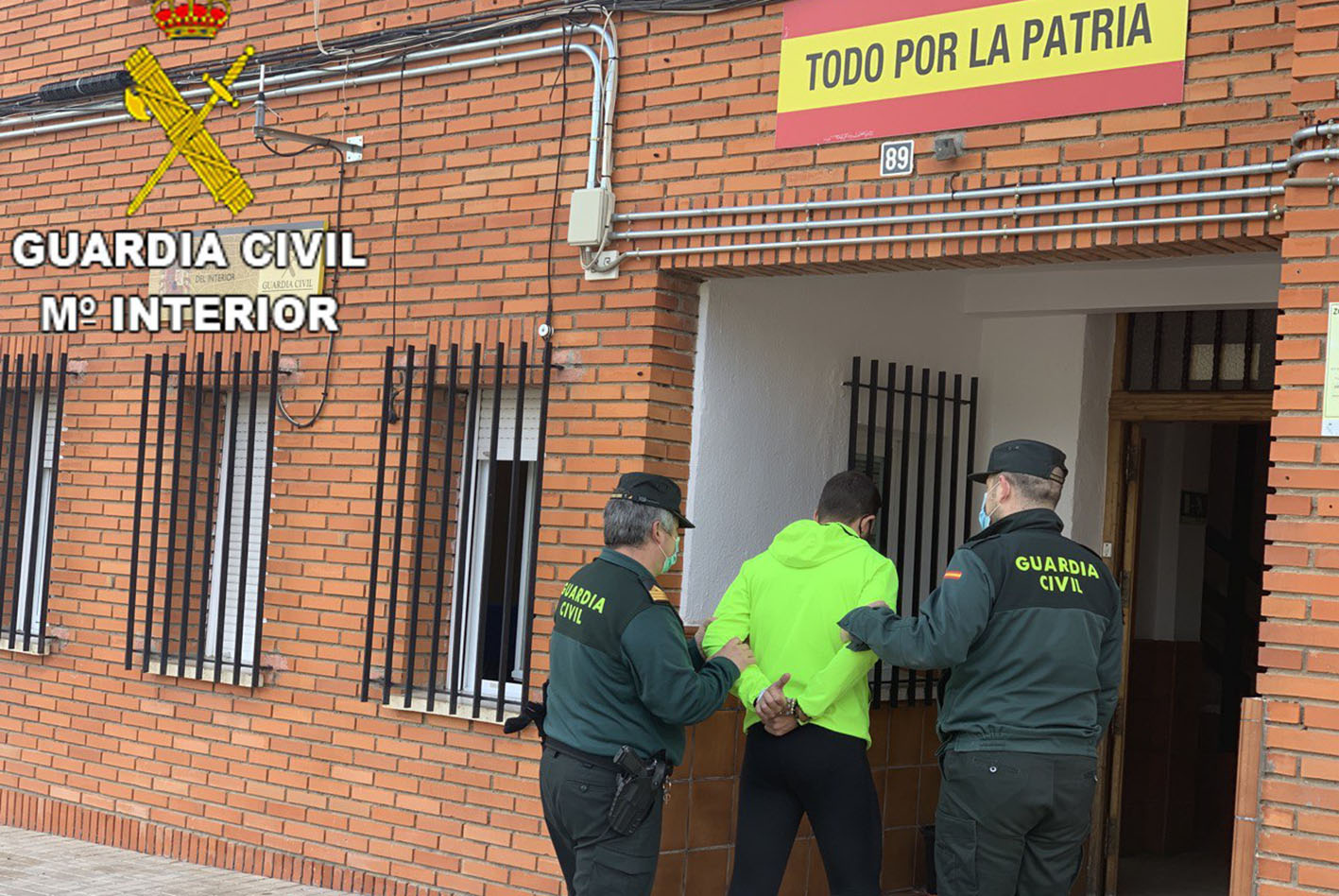 El detenido en Villacañas es un vecino de la localidad con numerosos antecentes.