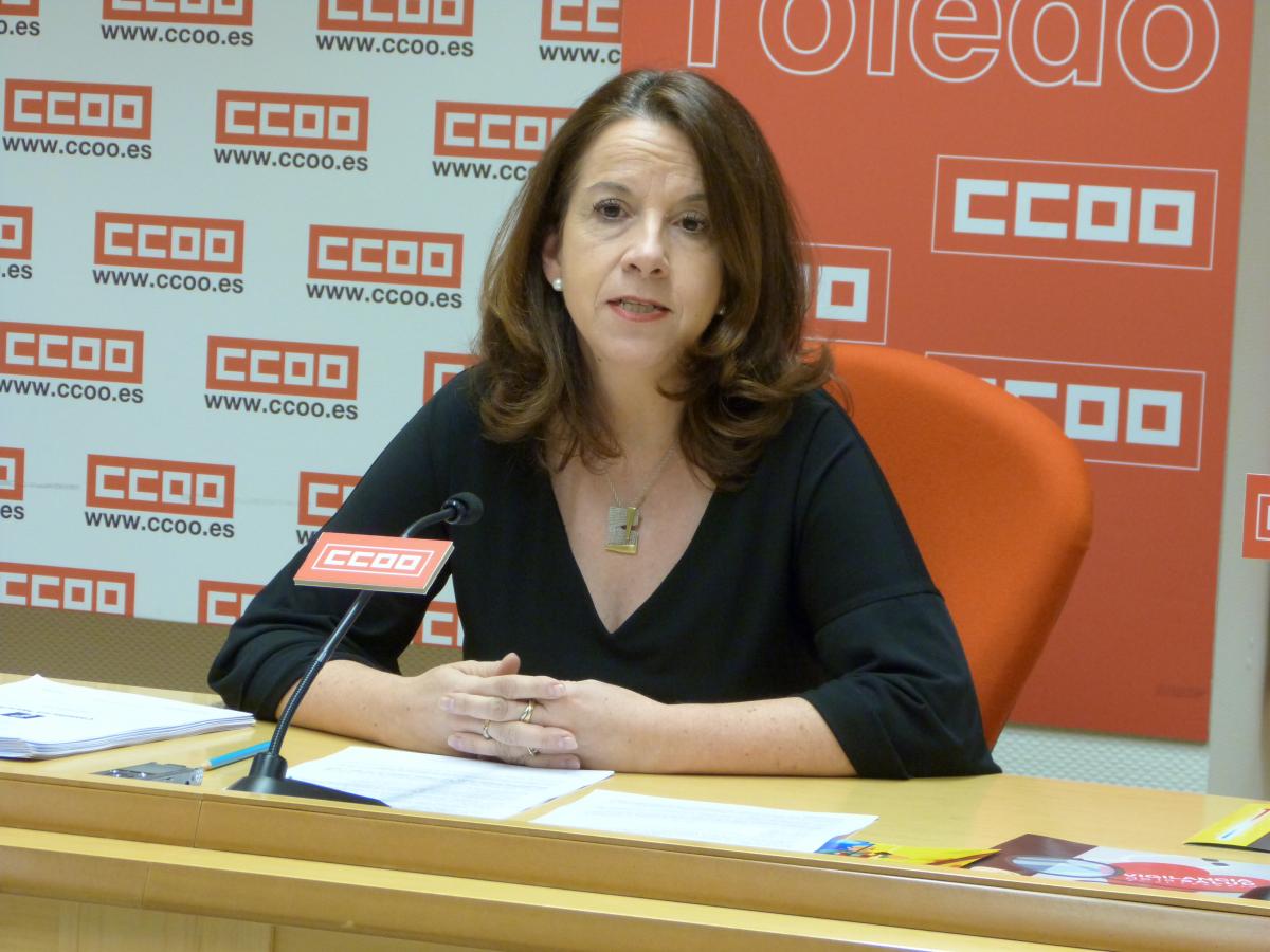 La responsable de Salud Laboral de CCOO CLM, Raquel Payo.