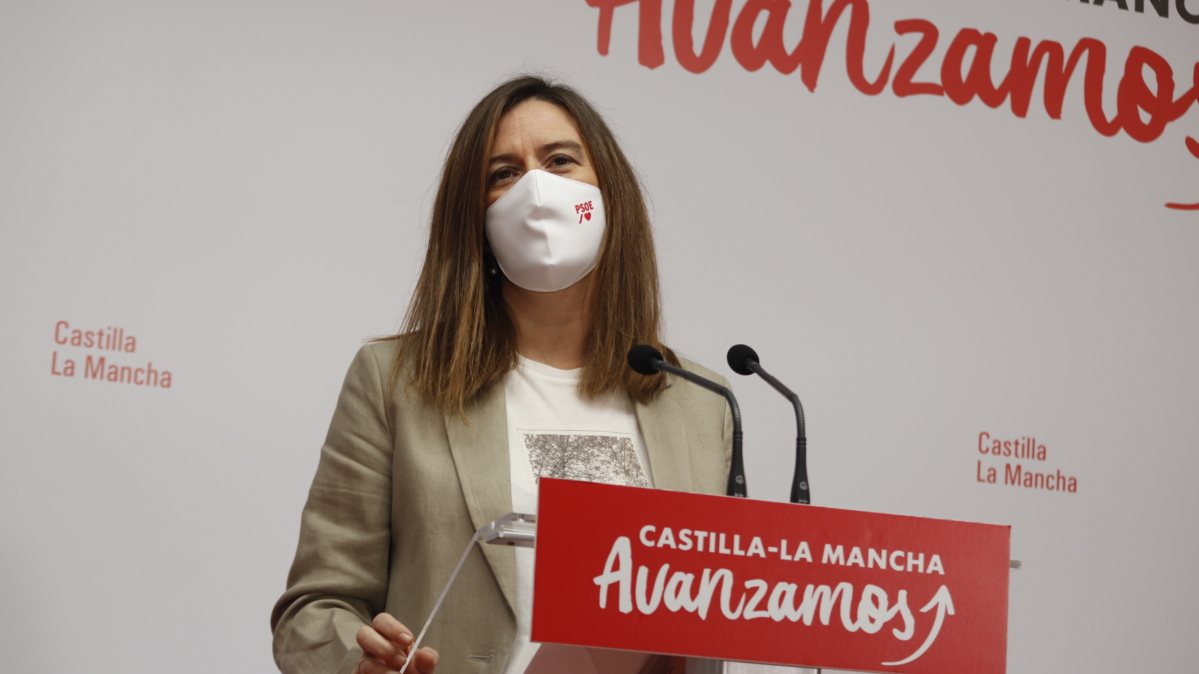 Esther Padilla ha dado a conocer el aplauso del PSOE a la comunidad educativa en Castilla-La Mancha