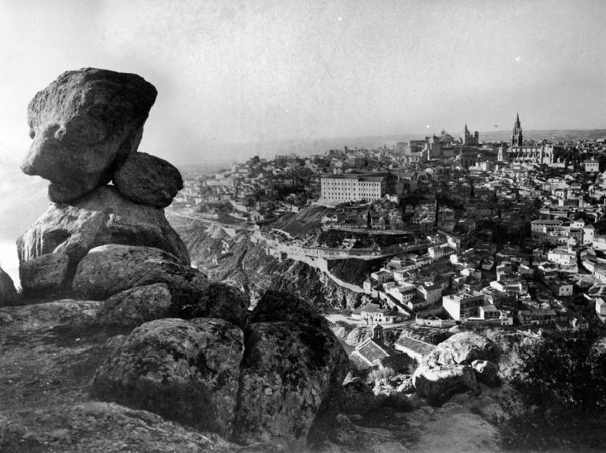 Una de las fotos que se pueden ver en la muestra virtual "Toledo en Galdós"