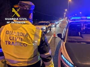 Imagen de archivo de un control de la Guardia Civil.