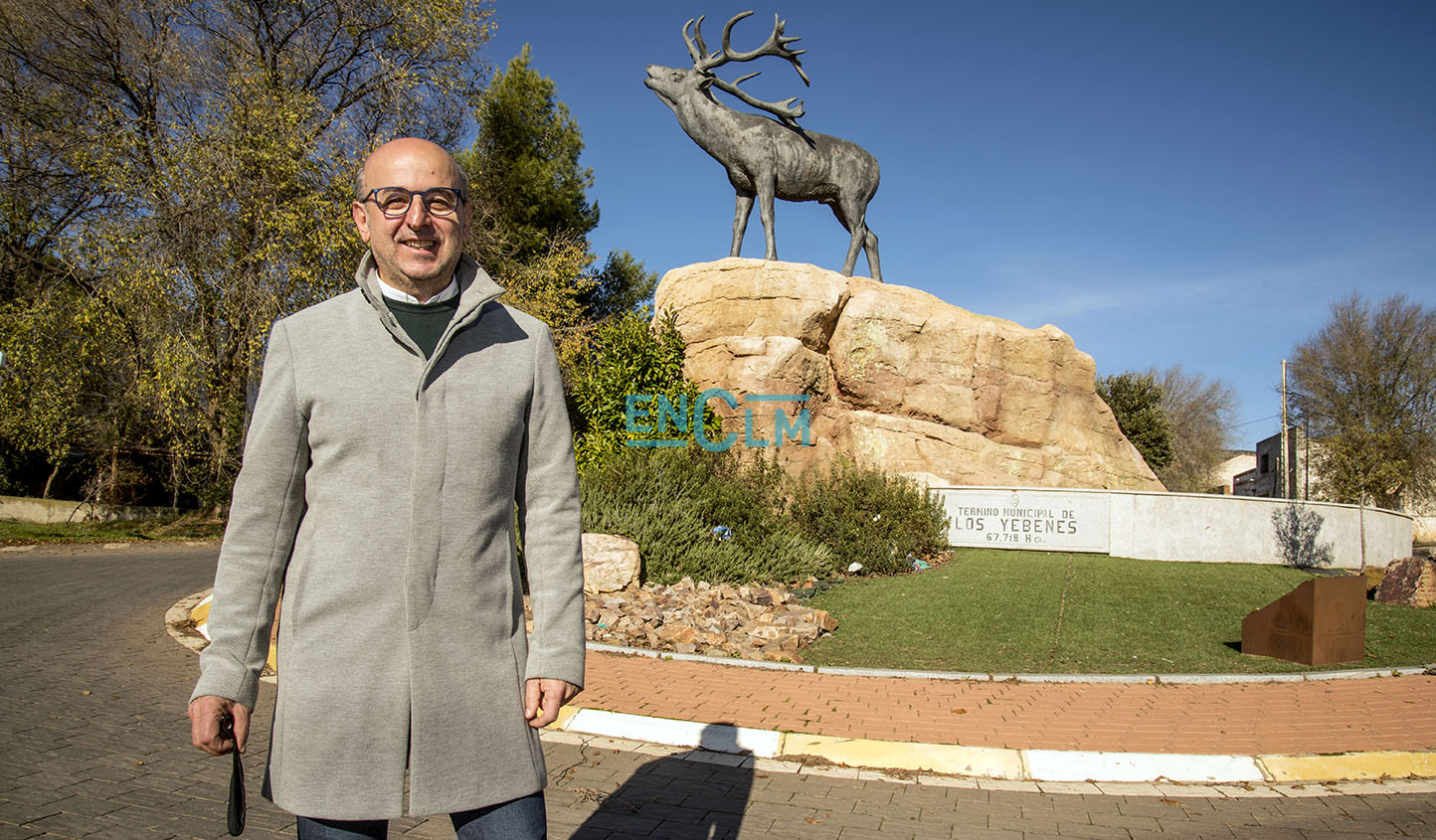 Jesús Pérez, alcalde de Los Yébenes, en el especial #NavidadconEmociónENCLM.