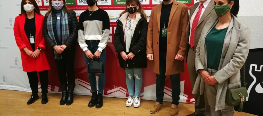 Carolina Marín ha estado en la III Copa Iberdrola de Bádminton Femenino, en Toledo.