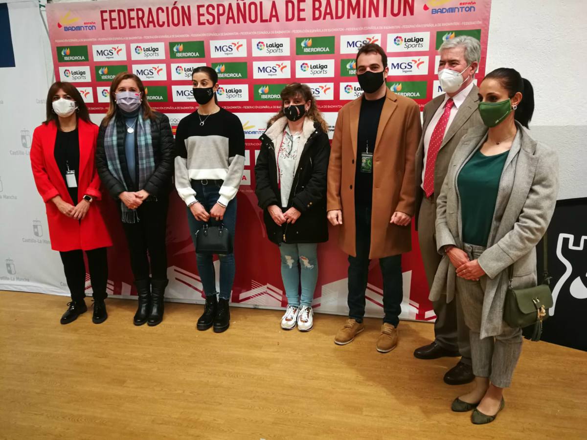 Carolina Marín ha estado en la III Copa Iberdrola de Bádminton Femenino, en Toledo.