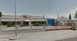 Imagen de la fábrica de tarimas de Noez.