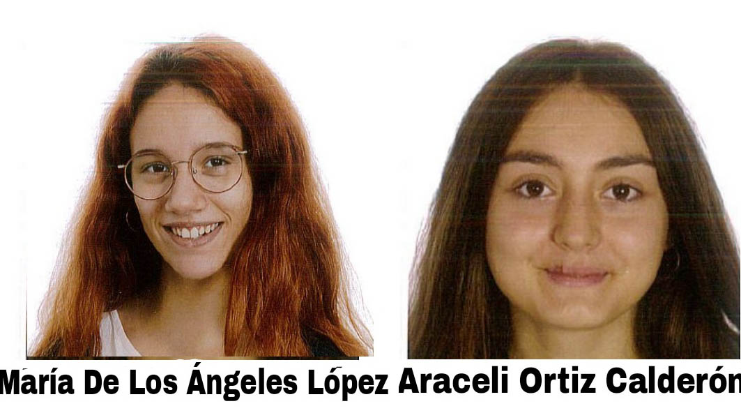 María de los Ángeles López y Araceli Ortiz, las jóvenes desaparecidas desde el lunes en Miguelturra.