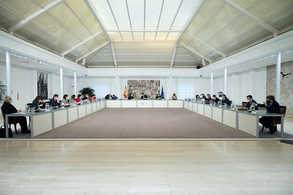 Reunión del Consejo de Ministros. Foto: Moncloa / Borja Puig de la Bellacasa