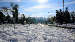 Gran nevada en Toledo, Filomena, nieve
