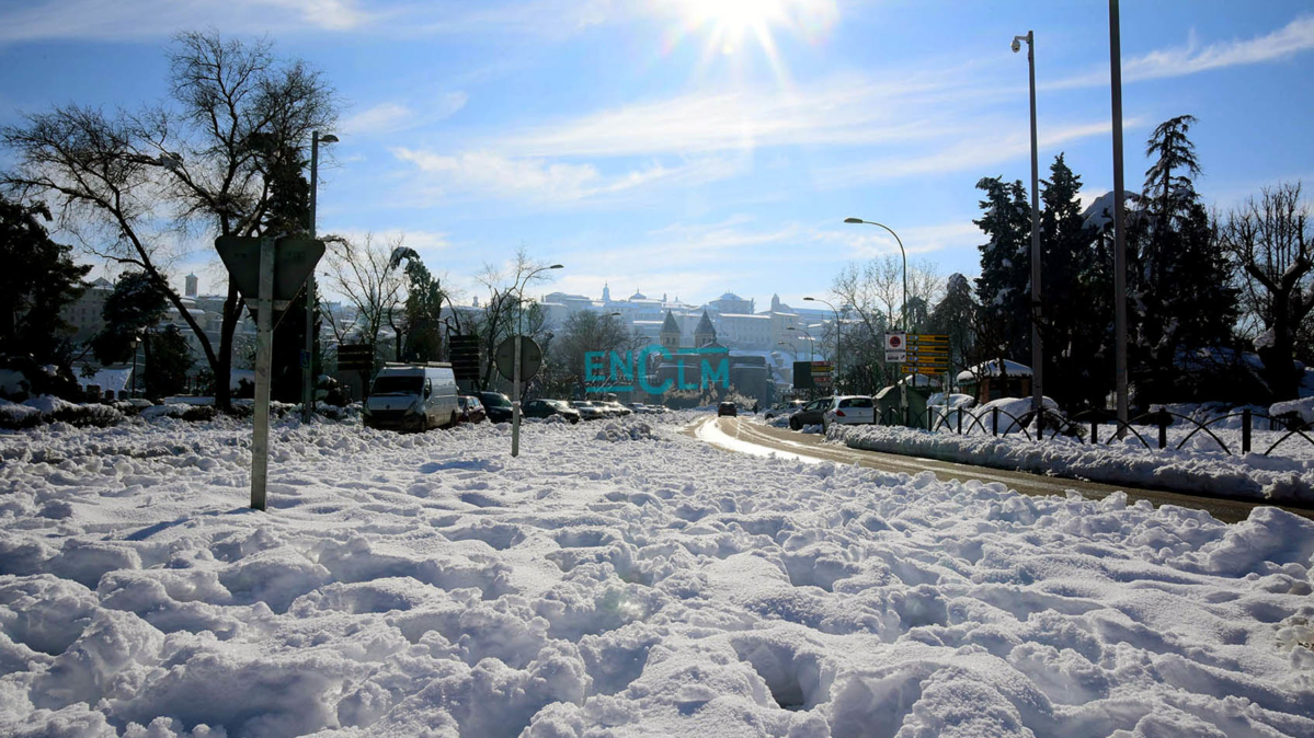 Gran nevada en Toledo, Filomena, nieve