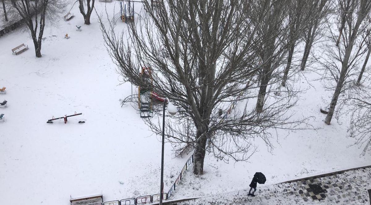 Nieve en la provincia de Ciudad Real