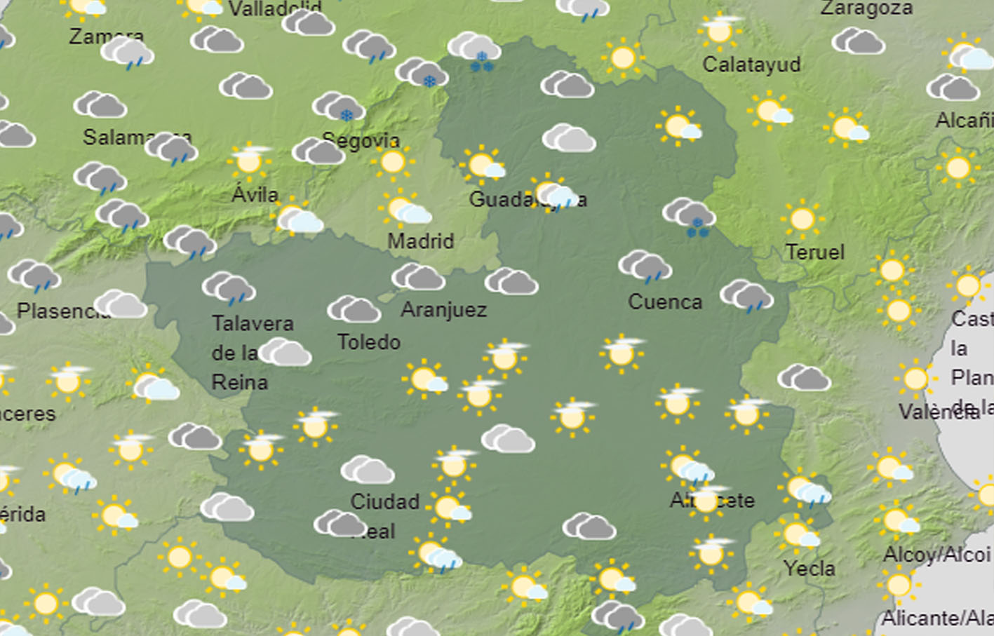 La jornada en CLM estará marcada por el viento de la mañana.