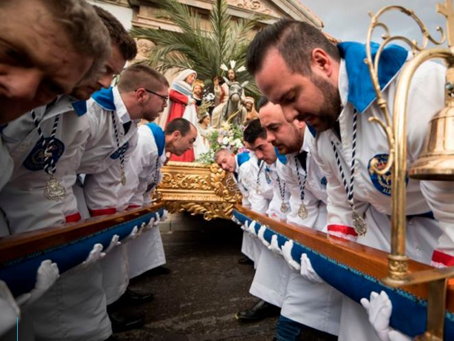 Detalle de la Semana Santa de Albacete