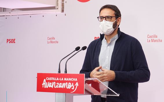 El secretario de Organización del PSOE de CLM, Sergio Gutiérrez.