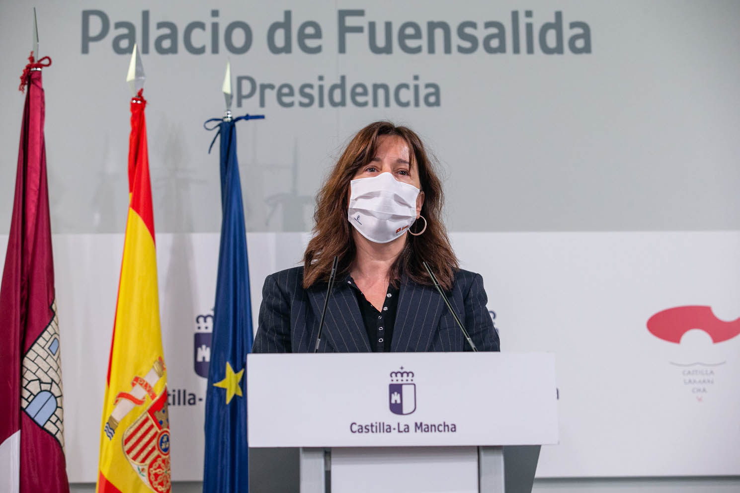 La portavoz del Gobierno regional, Blanca Fernández.