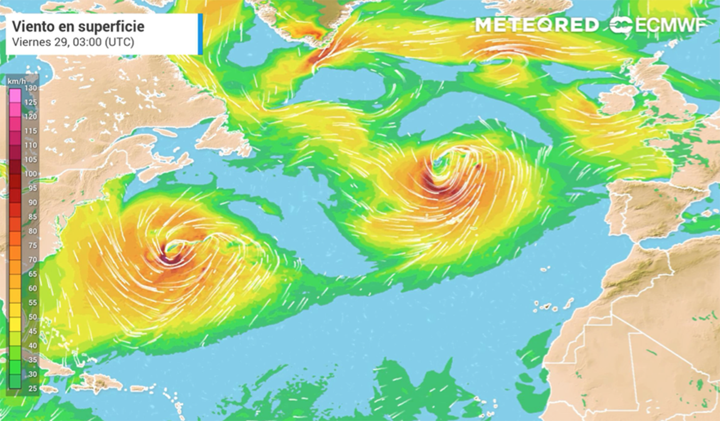 Ojo a las lluvias y el viento durante el fin de semana.