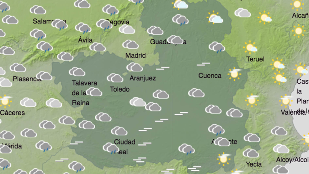 Previsiones de Aemet para hoy, jueves 10 de noviembre.