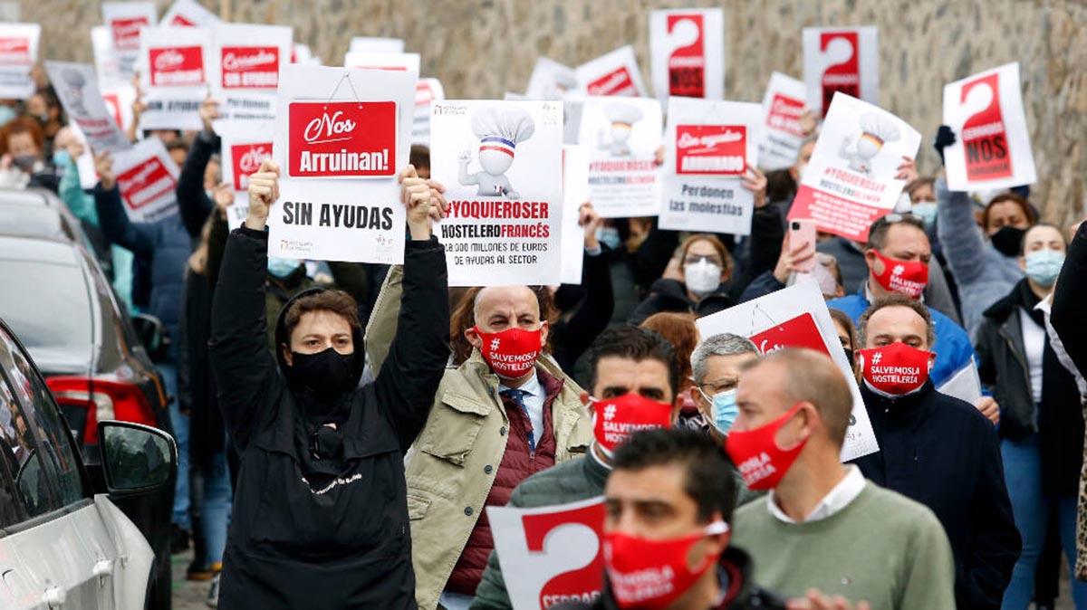 Los hosteleros se consideran un sector esencial y reclaman medidas más eficientes contra la crisis