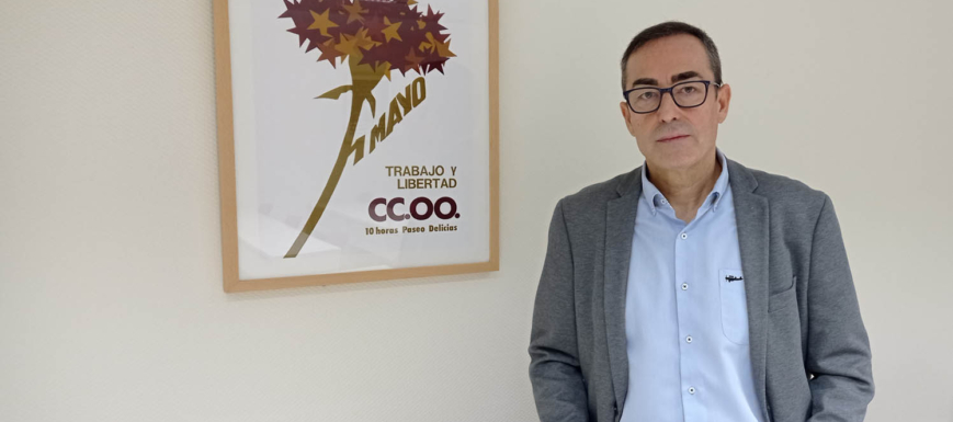 Paco de la Rosa, secretario general de CCOO.