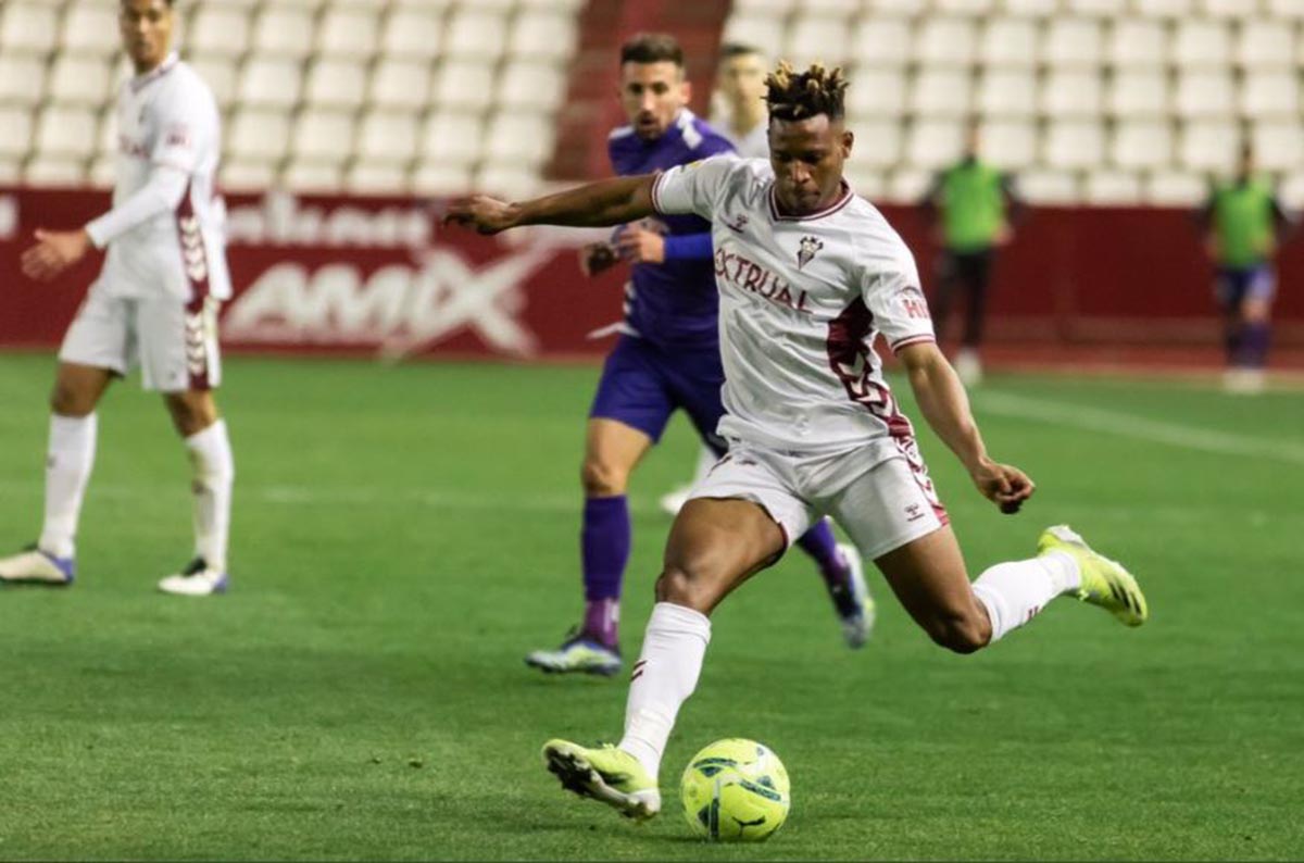 Derrota casera del Albacete frente al Sporting. Foto: @albaceteBPSAD