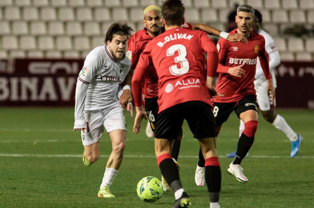 El Mallorca truncó la buena racha del Albacete