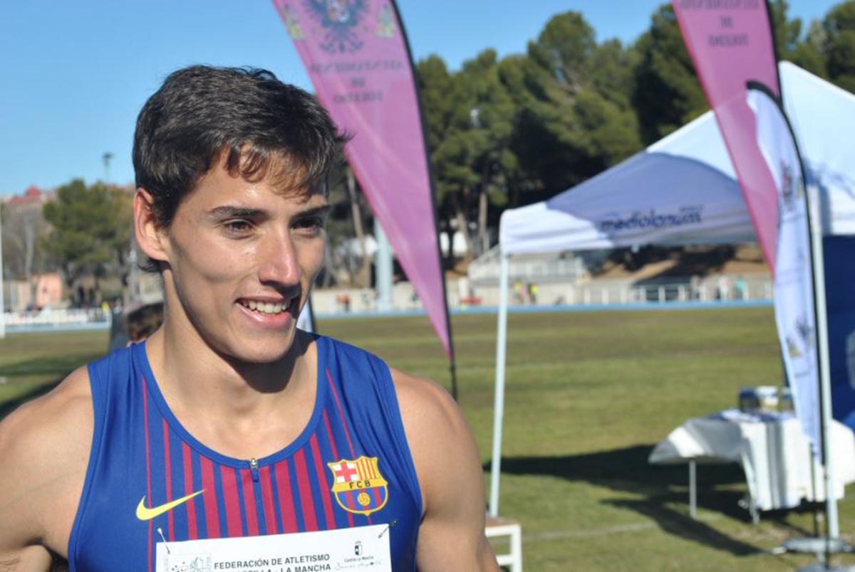 Lucas Búa, campeón de España en 400 metros y 4x400