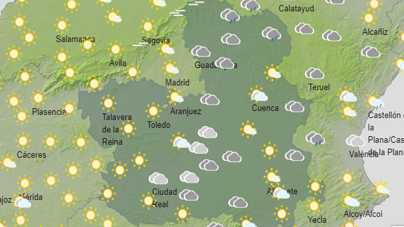 Bajarán las temperaturas en la región.