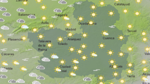 Mapa del tiempo en CLM, donde habrá viento