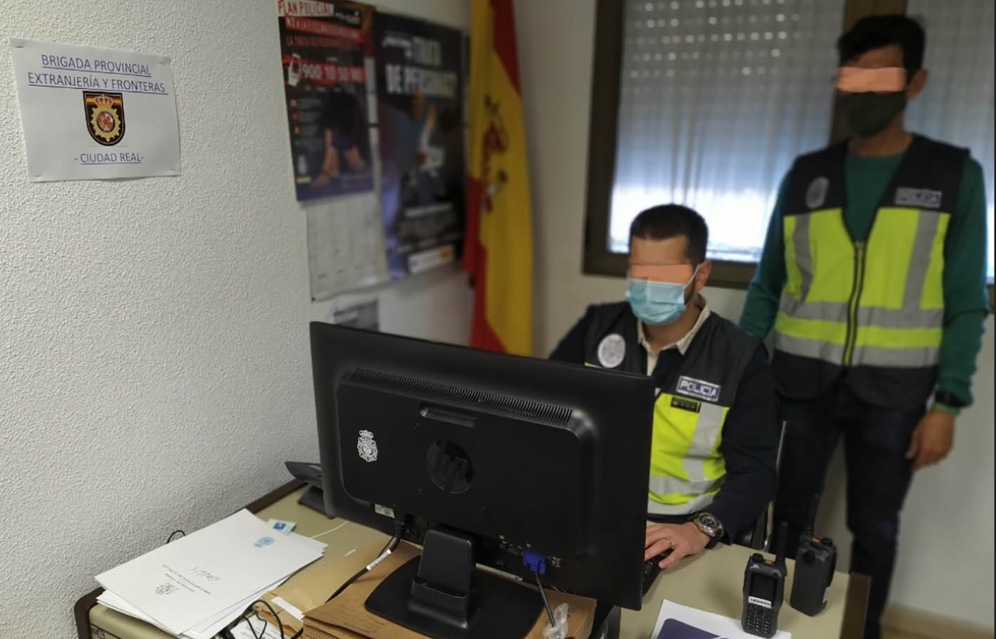 Policías nacionales investigan falsedad documental en Ciudad Real