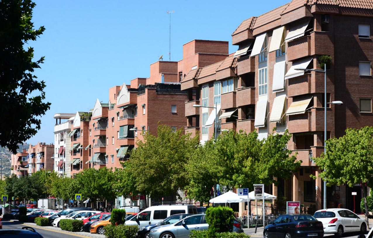 La mujer quedó atrapada en una vivienda del barrio de Buenavista, en Toledo.