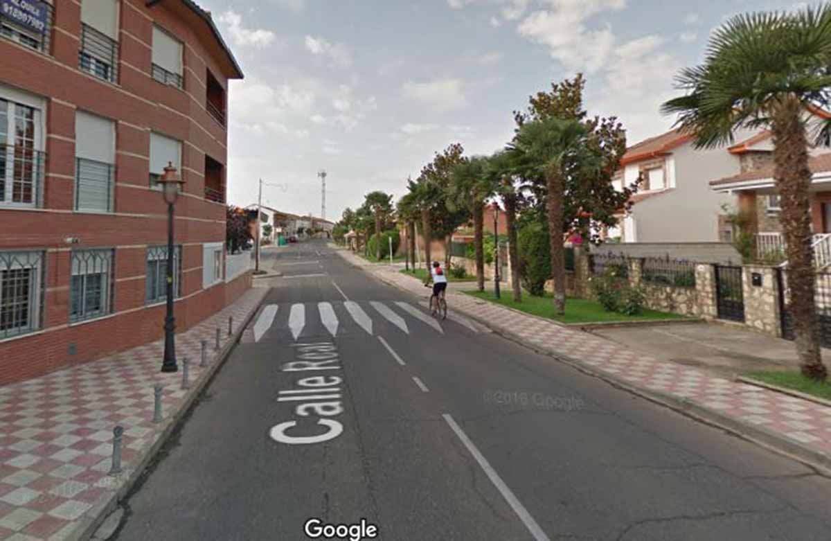 Calle Real, en Yunquera de Henares, donde un hombre empezó a atropellar a 7 personas
