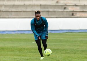 Cedric, por la salvación por el Albacete. Foto: @albacetebpsad