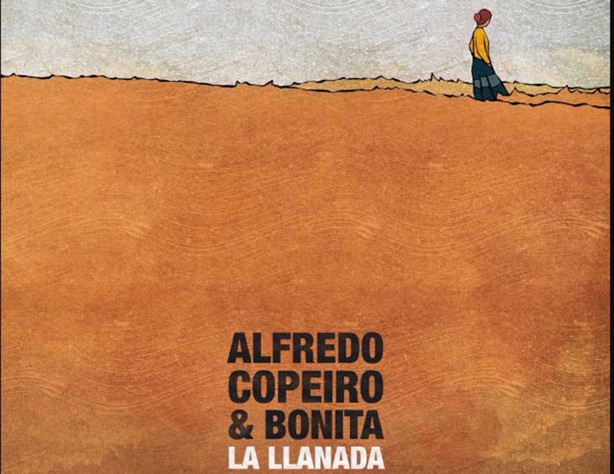 Portada del disco "La Llanada", de Alfredo Copeiro