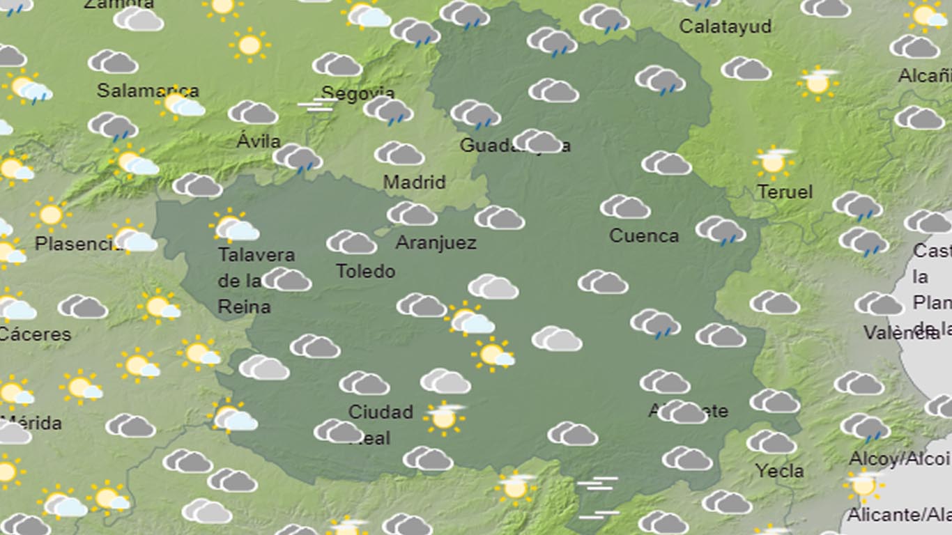 Lluvias puntuales en CLM