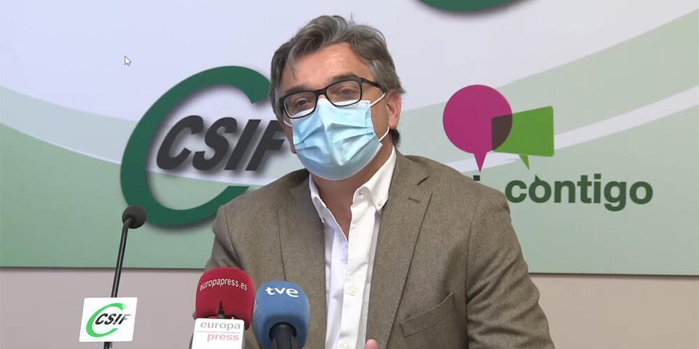 Miguel Ángel González, médico del Virgen de la Salud que también ha sido víctima de agresiones sanitarias