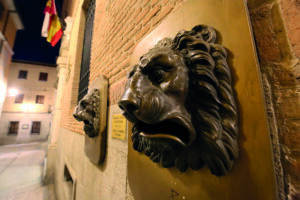 Oficina de Correos en la calle de la Plata, en Toledo.