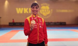 Sandra Sánchez: con la de Estambul, 54 medallas seguidas. Foto: @sandrasankarate