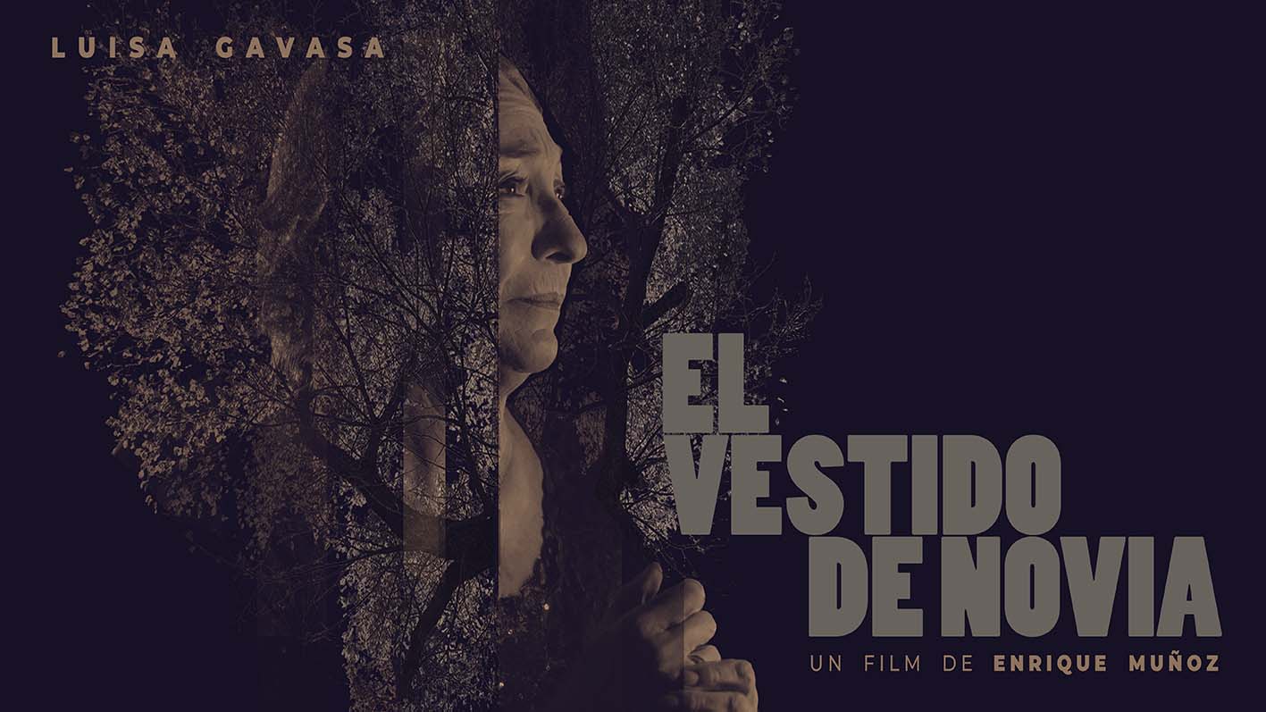 Cartel del corto "El vestido de novia".