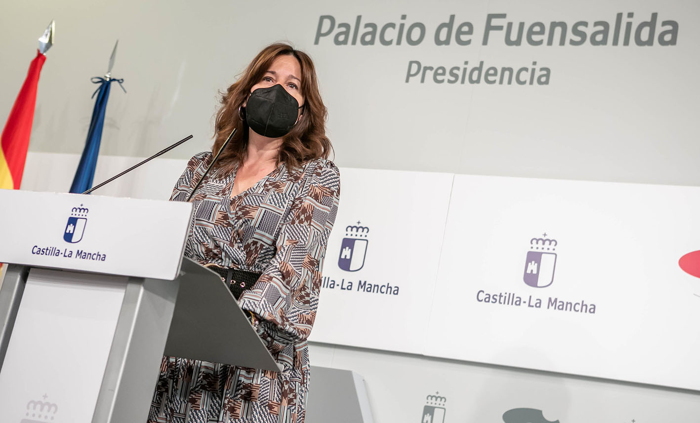 Blanca Fernández, portavoz del Gobierno de CLM.