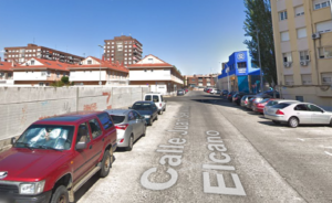El incendio se produjo en una vivienda unifamiliar de la calle Juan Sebastián Elcano.