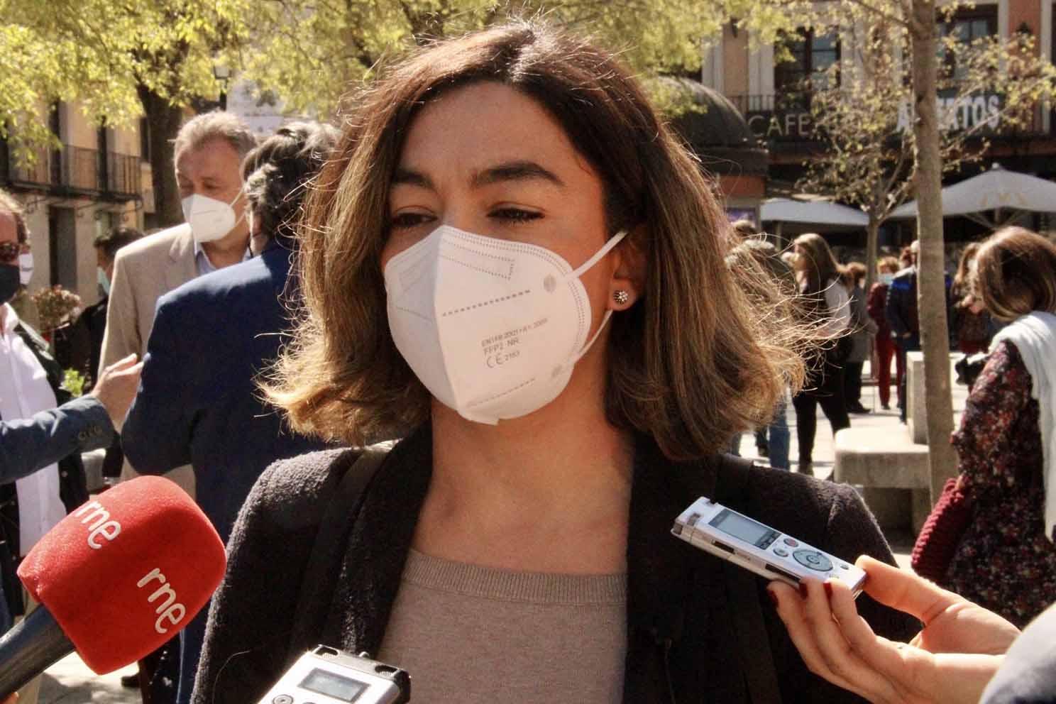 La portavoz del PP en la provincia de Toledo, Claudia Alonso.