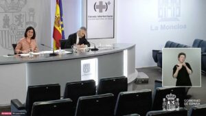 Rueda de prensa tras el Consejo Interterritorial de Salud.