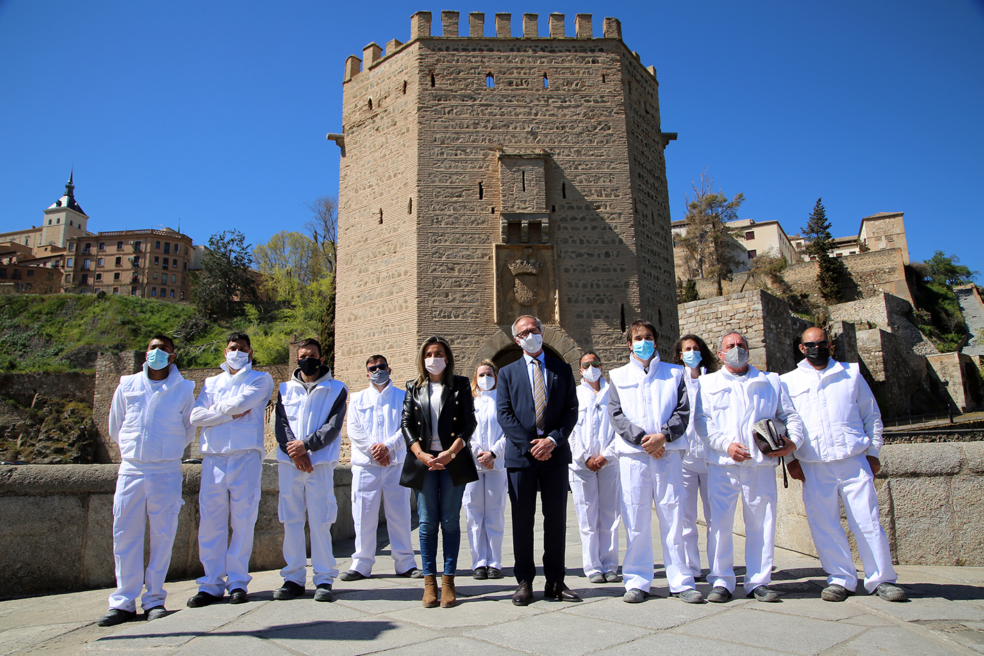 Restauración del Torreón del Puente de Alcántara