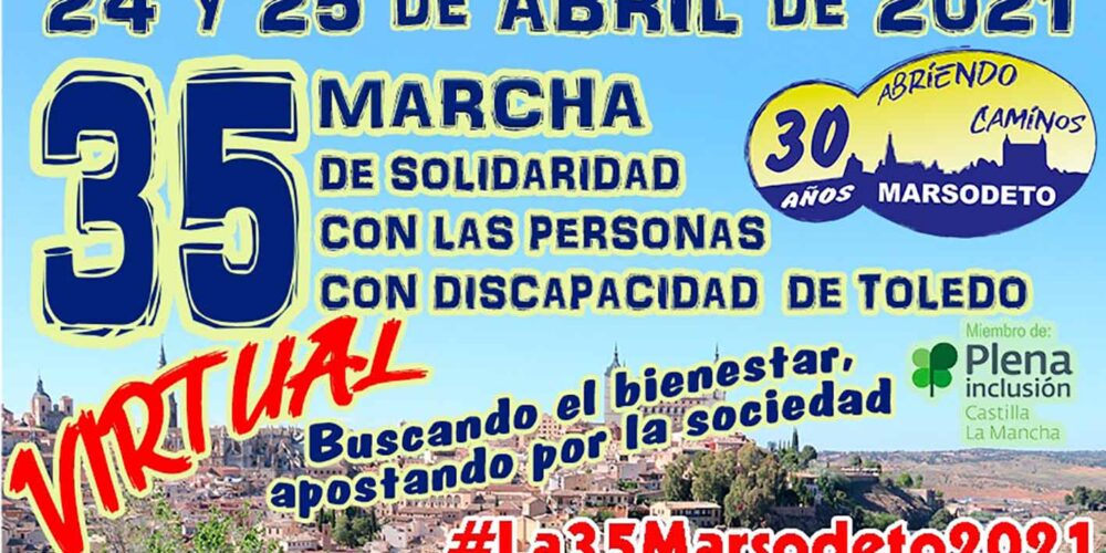 Cartel de la marcha de Marsodeto 2021.