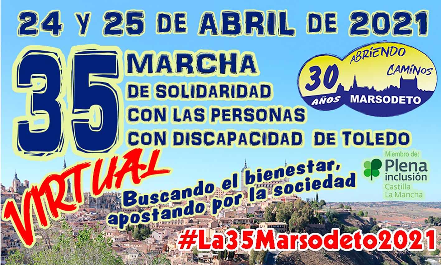 Cartel de la marcha de Marsodeto 2021.