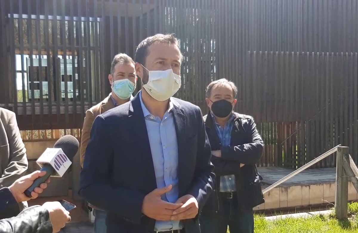 José Luis Escudero, en el Centro de Interpretación de la Naturaleza de Corduente (Guadalajara)