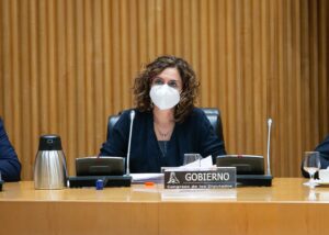 La portavoz del Gobierno y ministra de Sanidad, María Jesús Montero.