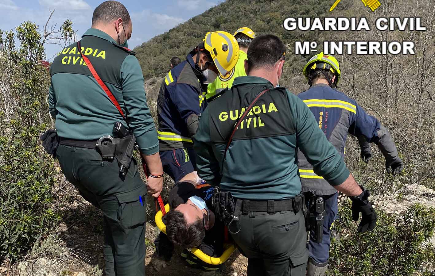 Guardia Civil rescata a senderista en Navahermosa